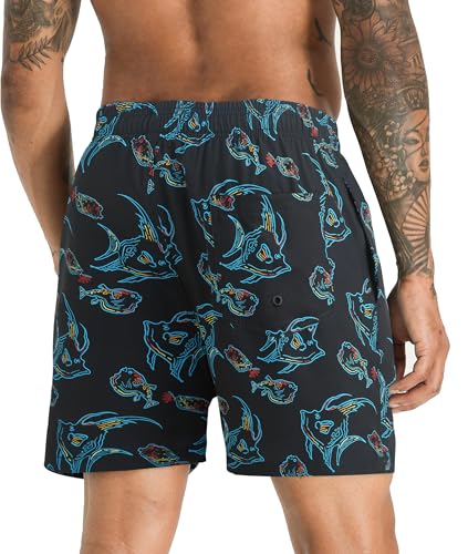 Image of APTRO Men's Swim Trunks with Compression Liner 5 Inch Bathing Suit Beach Swimsuits