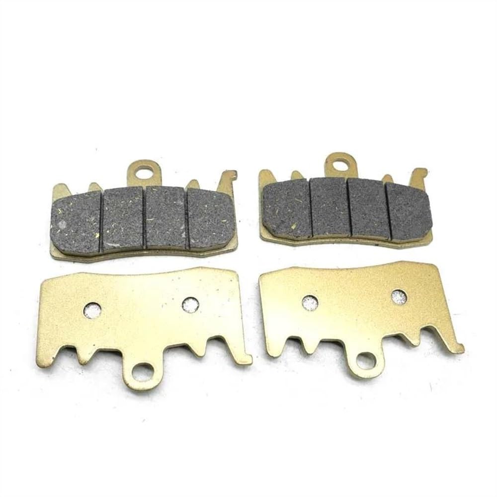 Plaquettes de frein moto semi-métalliques durables pour R1200RT et R1250GS