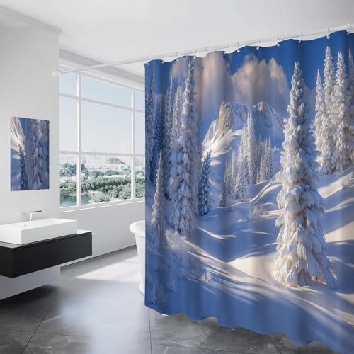 UOMSKTY Shower Curtain 150Ã—180cm/59Ã—71 In, Waterproo