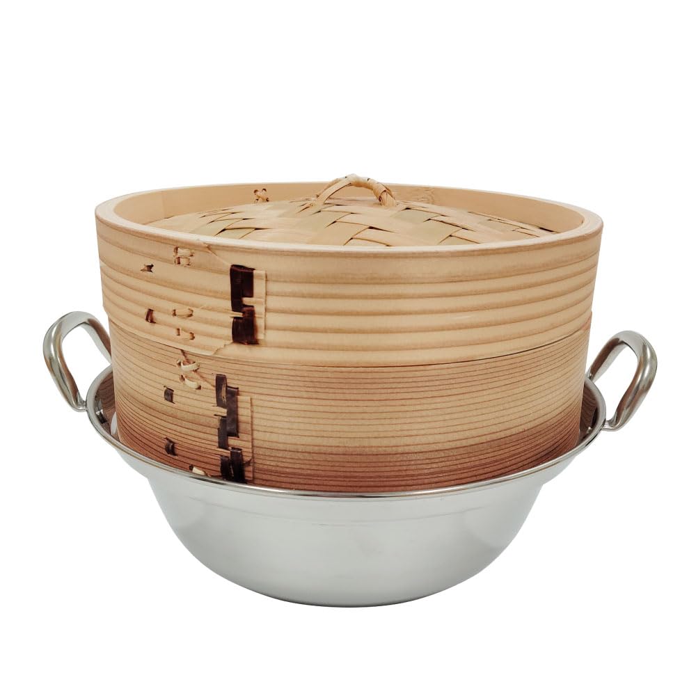 Amazon | せいろ 蒸し器 1段 燕三条製 日本製 せいろ蒸し器 せいろ鍋