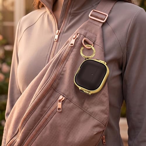 Image of Maxjoy for AirPods 4 Case, Clear AirPod 4th Generation Case Protective Soft Cute AirPod 4 Cover for Women Girly with Keychain for AirPods 4 Cover 2024,Gold /Black