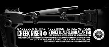 実物 STRIKE INDUSTRIES フォールディングストック ストライク TFB Review: Strike Industries Dual Folding Adapter (Stock
