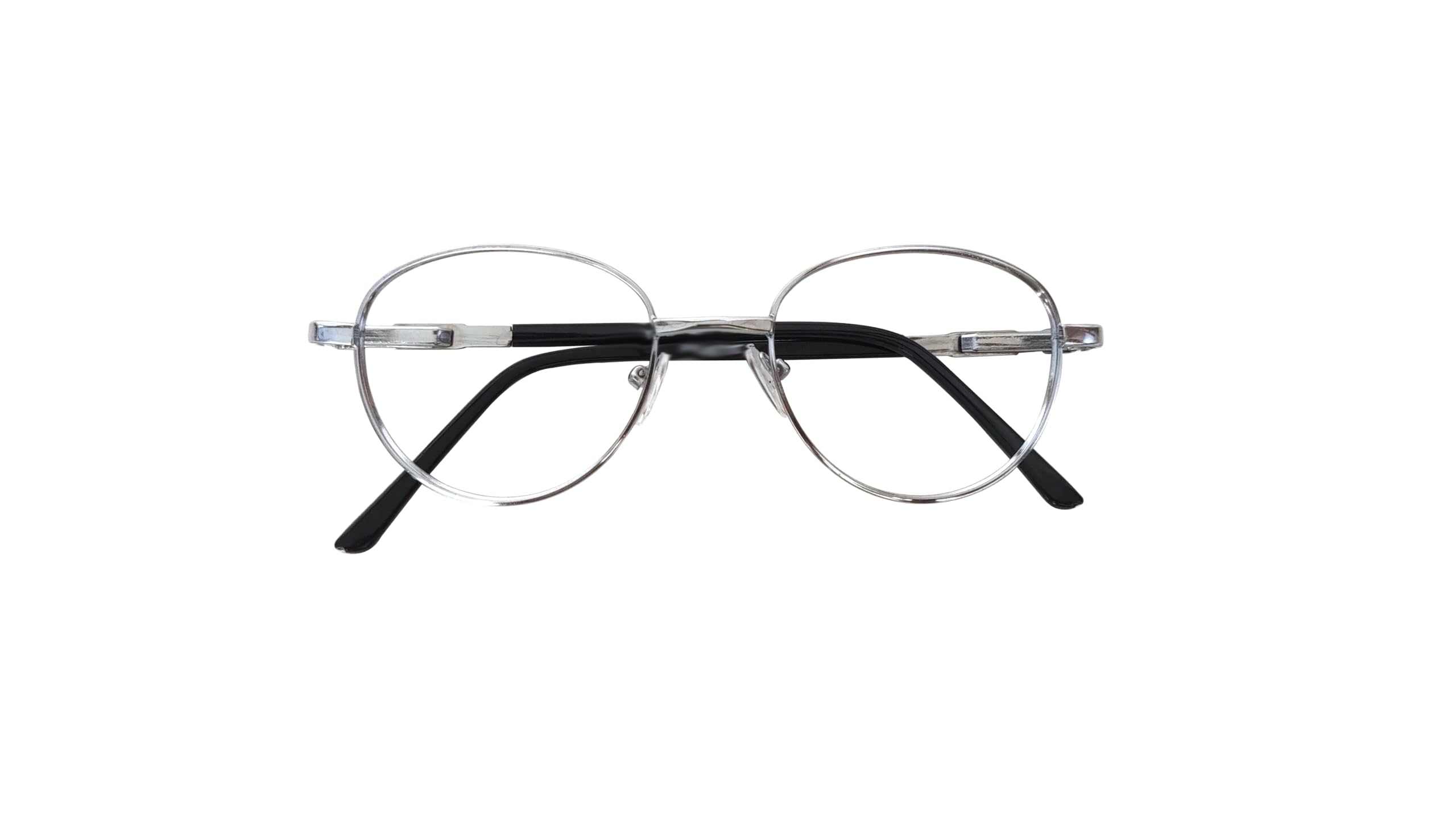 N Specs Bifocal Glasses Distance Zero Near +1.00 to +3.00 Reading Glasses For Men Women, Metal Oval Shape Medium Size Full Frame With Unbrekable Anti Reflected Fibre Glasses (+1.75, Silver) (B0D5BL6JSG) Amazon Price History, Amazon Price Tracker