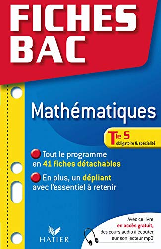 Mathématiques Tle S, obligatoire et spécialité