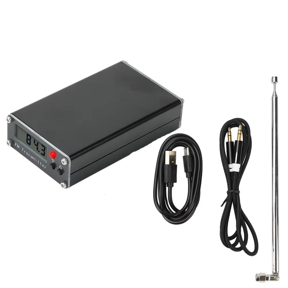 Émetteur FM 0,5 W stéréo haute précision avec écran digital LCD - 8