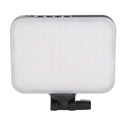 Phone Fill Light, 156 LED Selfie Light with 5000mAh Rechargeable Battery and 2500K-9000K Color Temperature for Video Conference, Camera, Laptop, Vlog