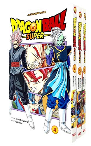 Dragon Ball Super Series Vol 4-6: 3 Books Collection Set By Akira Toriyama (Last Chance For Hope, The Decisive Battle! Farewell Trunks, The Super Warriors Gather)