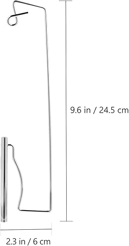 Miniatura 2 de EXCEART Soporte de bordado de metal ajustable de un solo hilo, soporte universal de metal completo para hilo de cono y carrete, soporte para hilo de