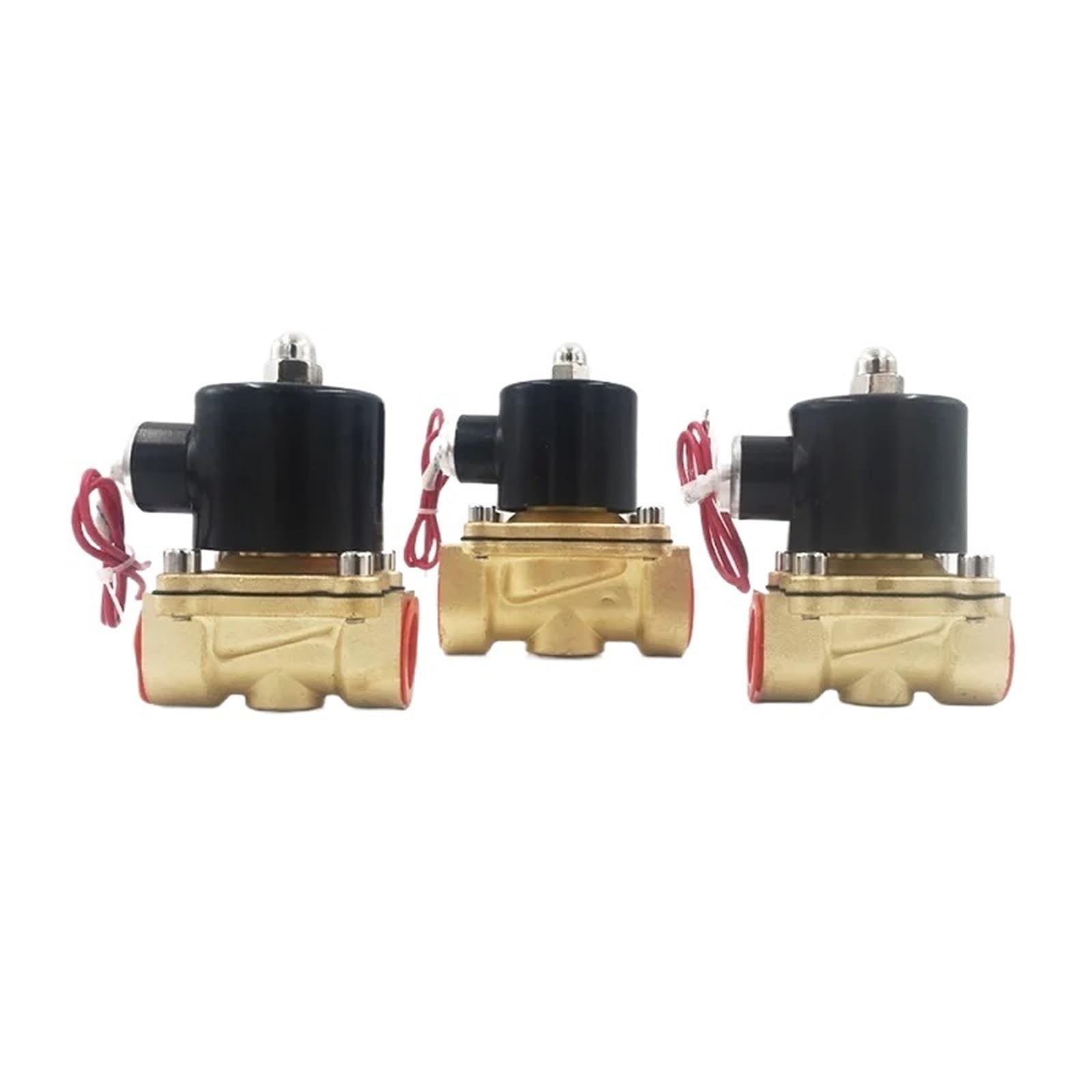 1 x elektryczny zawór elektromagnetyczny normalnie zamknięty (1 cal, 12 V)