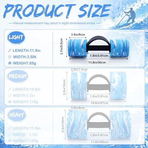 Lewtemi 6 Pcs Water Weights for Pool Exercise, 12 x 3.2 x 3.7 in by Lewtemi - Used condition - Image 2
