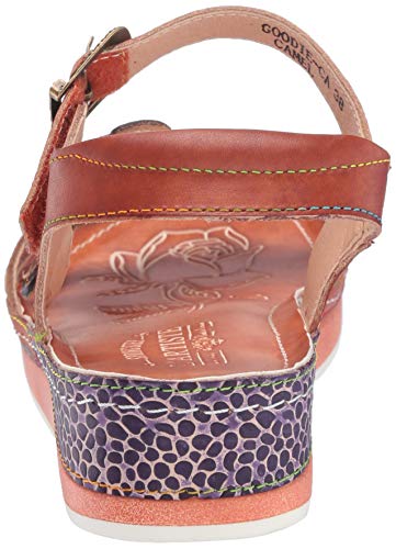 L'artiste Spring Step Women's Goodie Ankle Strap Sandal Camel Eu 39 / Us 8.5 #TOP2