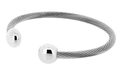 Amazon.com: QRAY Bracelet - Deluxe Silvertone Bracelet Q-Ray