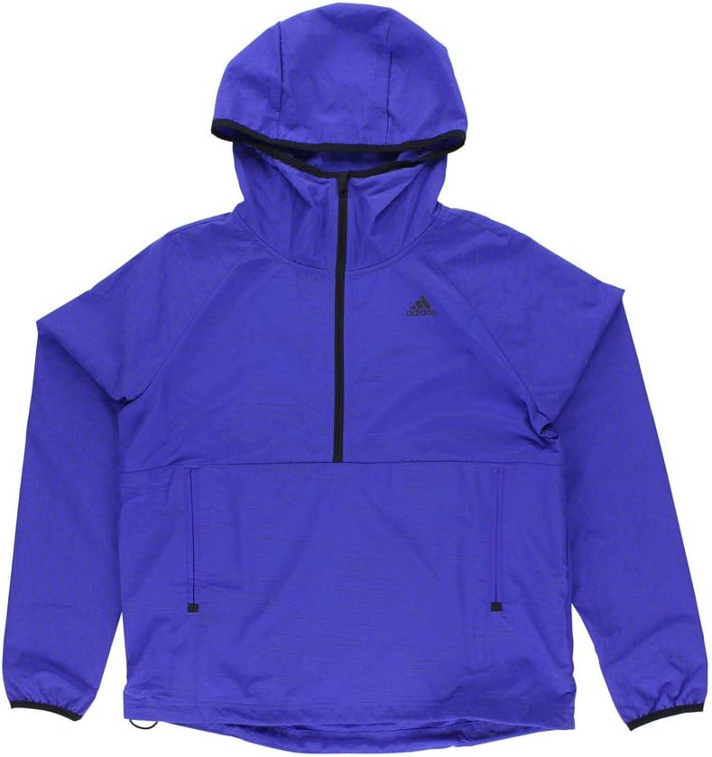 adidas Gs Anorak Jacket Womens Active Hoodies Size Xl, Color: Purple/Black