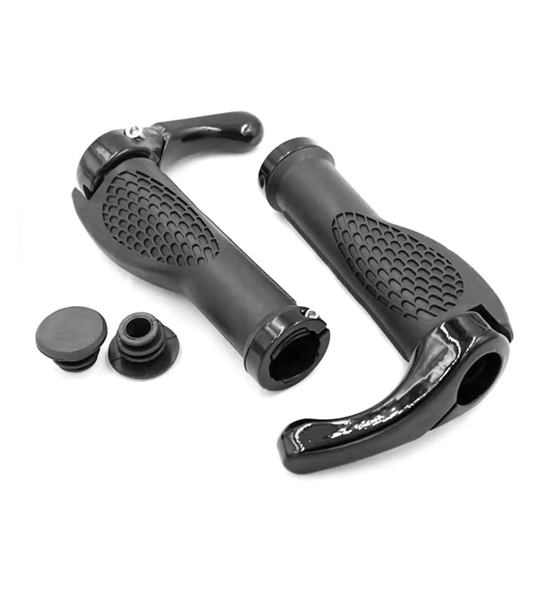 Mountain Bicycle Grips with Vice Handlebar MTB Bike Rubber Shockproof Comfortable Handlebar Durable Anti-Slip for Cycling.-picture-12