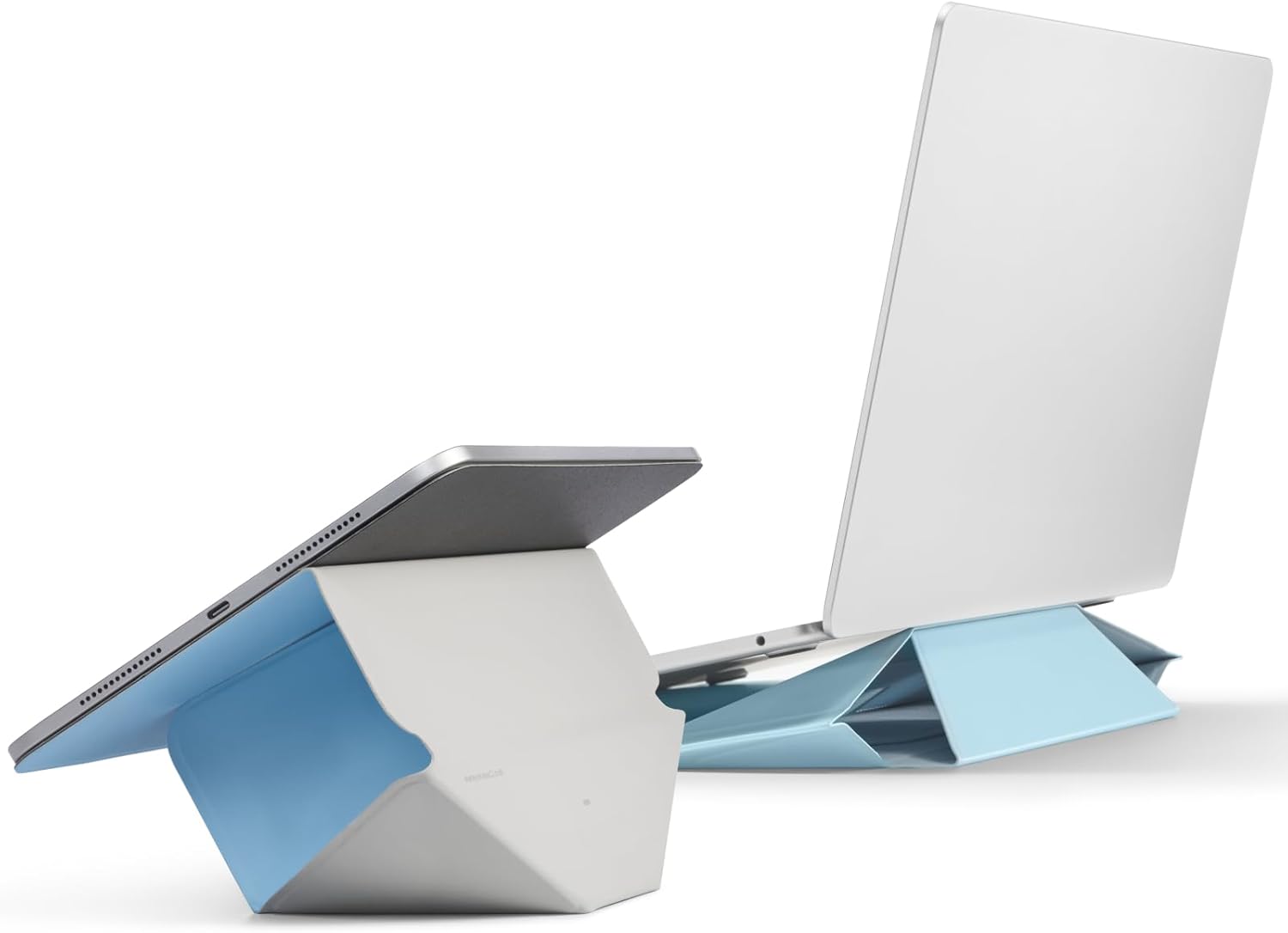 MOFT Laptop Sleeve Bag for 13"-14" Soothing Mist & Dynamic Folio Case for iPad Air 11 inch Soothing Mist