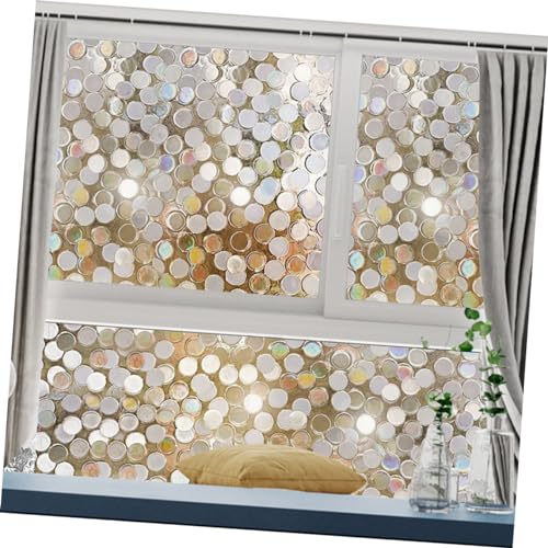 Vinilo decorativo PRETYZOOM 200x45 cm para ventanas miniatura 6