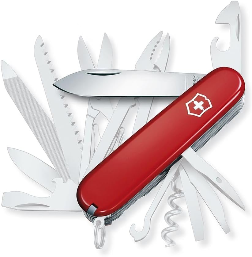 VICTORINOX 1.3773 Handyman Swiss Army Knife, Multi-functional Knife, DIY with Pliers, Swiss Multi-Tool with 24 Functions