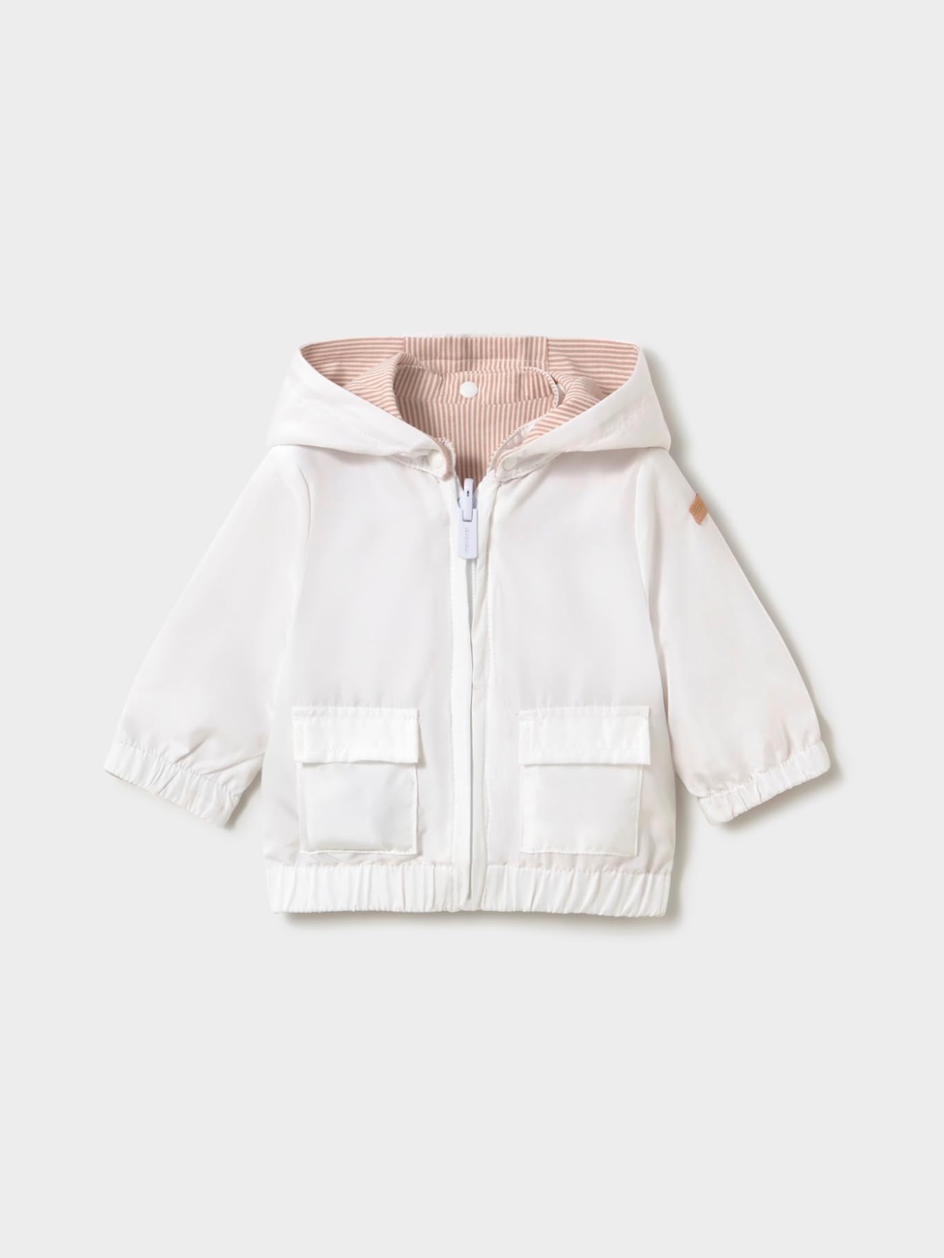 Mayoral Cortavientos reversible para bebé niño Blanco