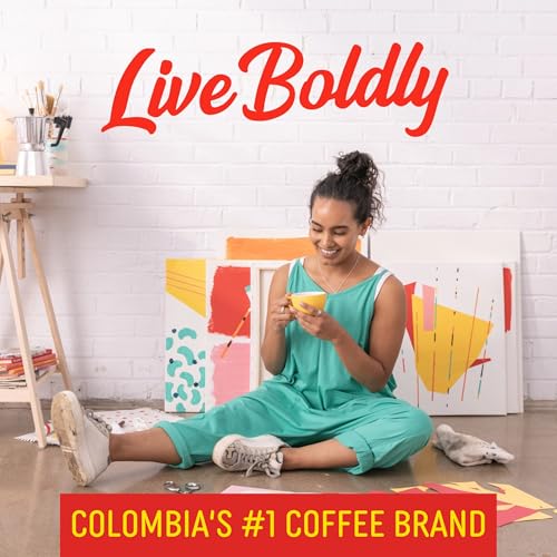 Image of Sello Rojo Tradicional Medium Roast Ground Coffee, 16 oz (Pack of 5) | Colombian Coffee