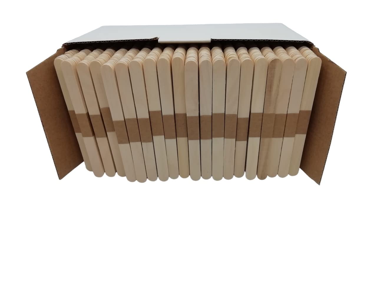 Sequential Natural - 1000 Pack Wooden Lolly Sticks Plant 114Mm X 10Mm X 2Mm. Plant Labels Garden Identifiers. Wooden Lollipop Stick For Craft (1000 Lolly Sticks)