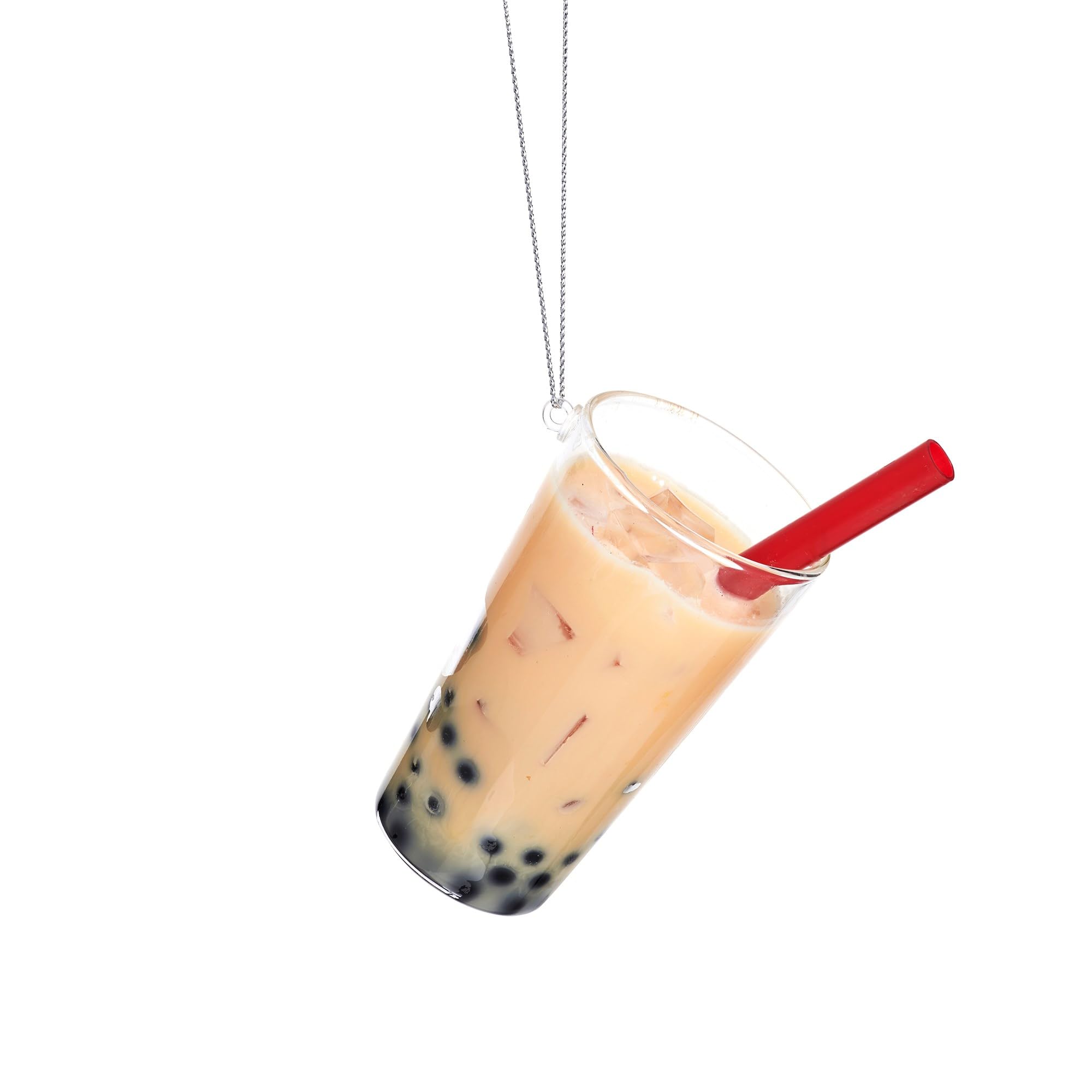 Sass & Belle Brown, Red Bubble Tea Shaped Bauble