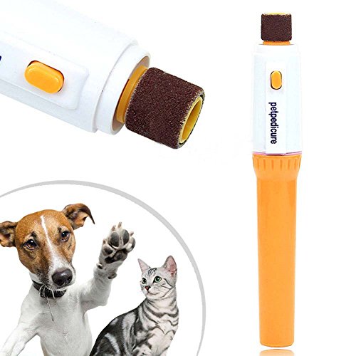 Kit de lixa para cortador de unhas elétrico para cães e gatos da Kicode