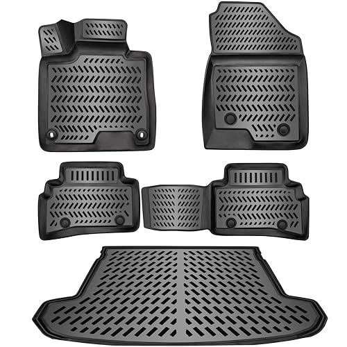 ELMASLINE 3D Gummimatten & Kofferraumwanne Set für KIA SPORTAGE 5 (V) 2022-2025 | Passt Nich in Plug-in-Hybrid!!! | Modelle Ohne Subwoofer ELMASLINE 3D Gummimatten & Kofferraumwanne Set für KIA SPORTAGE 5 (V) 2022-2025 | Passt Nich in Plug-in-Hybrid!!! | Modelle Ohne Subwoofer