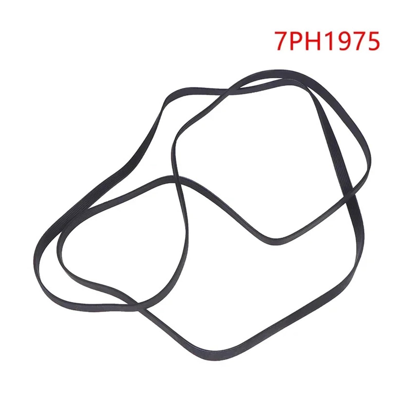 Courroie de transmission pour sèche-linge - Compatible avec Zanussi - Compatible avec Tricity - Compatible avec Electrolux - 1975 H7 7PH1975 DC66-00121A