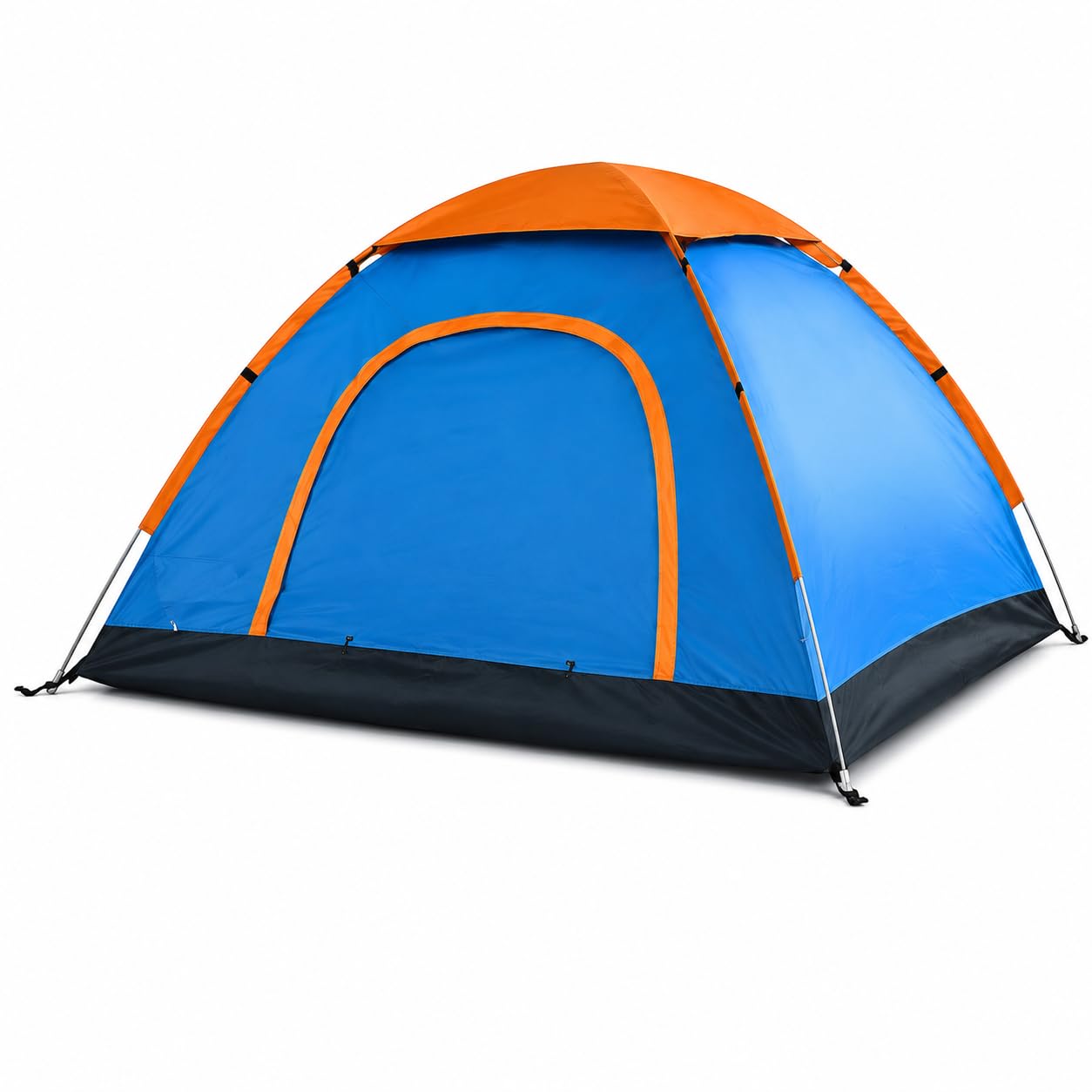 SAIMAA Portable Camping Tent Waterproof for Camping | Superior Air Ventilation | Ideal for Picnic Hiking Tracking Dome Tent House for Camping| Accessories with Bag (Blue/Green) (8 Person)-image-15