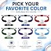 Sportybella - Baseball Rope Bracelet, Paracord Braided Unisex Sports Accessory for Players, Fans & Team Spirit (Black)