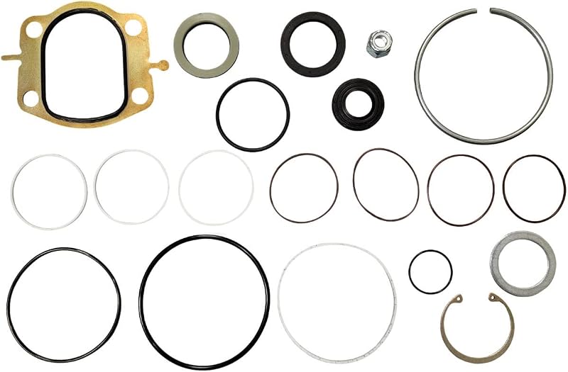 Kit de retentores da caixa de direção hidráulica Power Steering Seals para Dodge Ram 1500, 2500, 3500 e Durango – 1 kit
