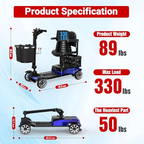 BIQISSI All-Terrain Mobility Scooter