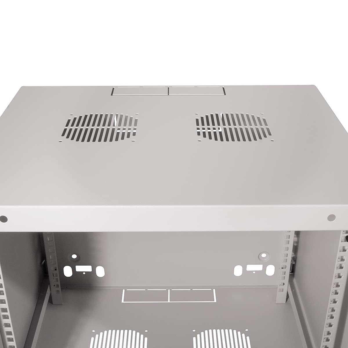 Logilink 48,30cm (19") Wandverteiler, Einteilig, 15 He, Lichtgrau (ral7035), 1,2 Mm Stahl, Unmontiert, Pulverbeschichteter - 1 St?ck (w15f64g)