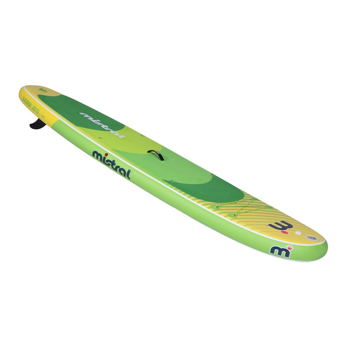 Mistral© SUP Board Set Verde 10'6 - Aufblasbar - für Kinder & Erwachsene - Anfänger & Fortgeschrittene - Mit Universal Kamerahalterung