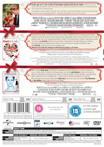 About Time / Love Actually / Notting Hill (Triple Pack) [DVD]