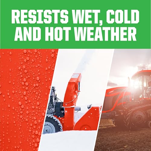 Image of Rust-Oleum 280135 Farm & Implement Spray Paint, 12 oz, Allis Chalmers Orange, (Pack of 1)