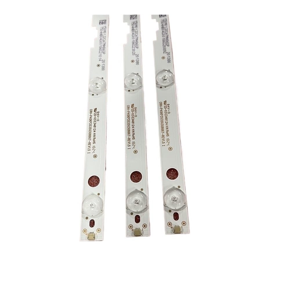 Barra de retroiluminación LED para televisores Sharp LC-40UI7552K y 40UG7242K de 6 piezas