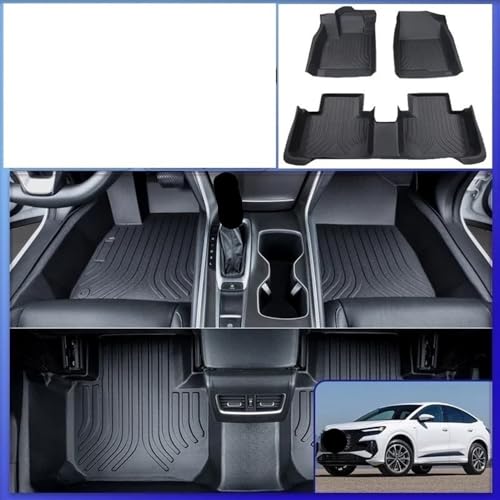 Tapis de sol voiture anti saleté Q4 e-tron protection moquette - 3