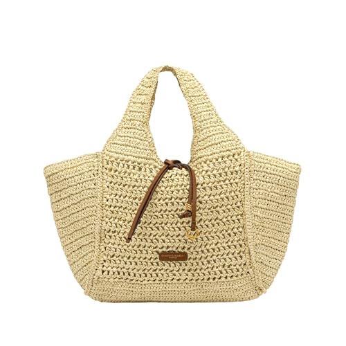Borsa A spalla di colore Beige