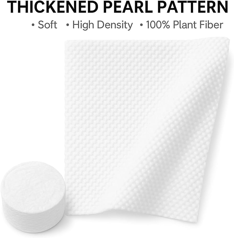 40-Pack Compressed Travel Towels – Expanding Pearl Texture for Camping & Gym