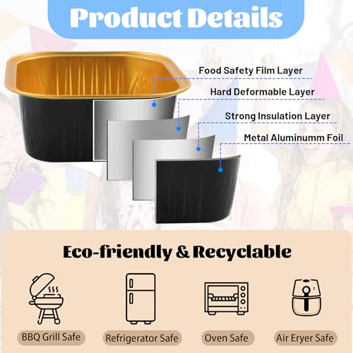 30% Off 60 Mini Baking Molds with Lids & Spoons - Image 2