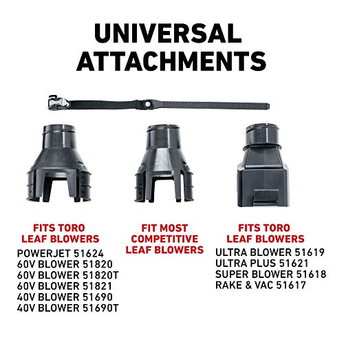 The Toro Company Universal Gutter Cleaning Kit with 11 ft. Reach for Handheld Leaf Blowers Includes Shoulder Strap - Thumbnail 5