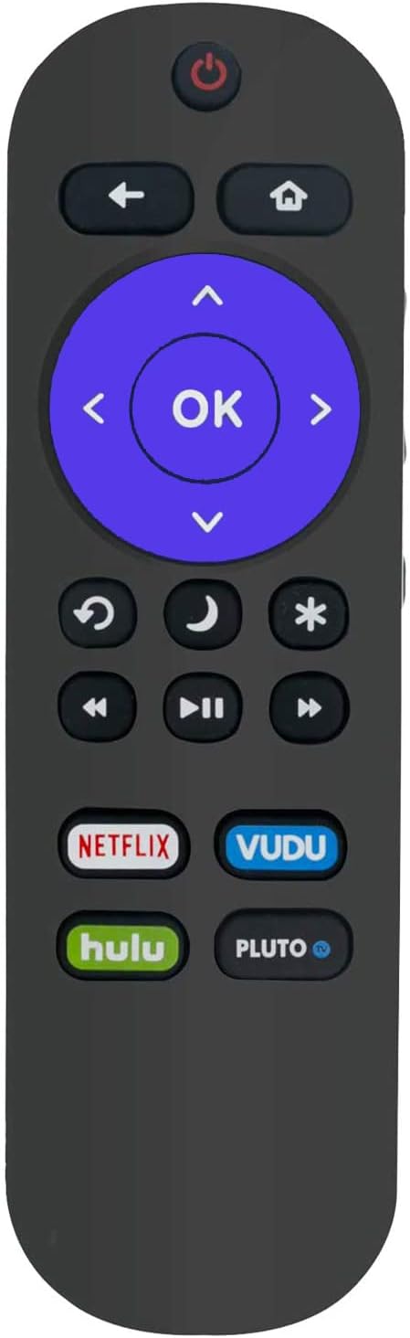Remote Control Compatible with All Philips ROKU TV Remote (Philips Roku101018E0016 Remote)
