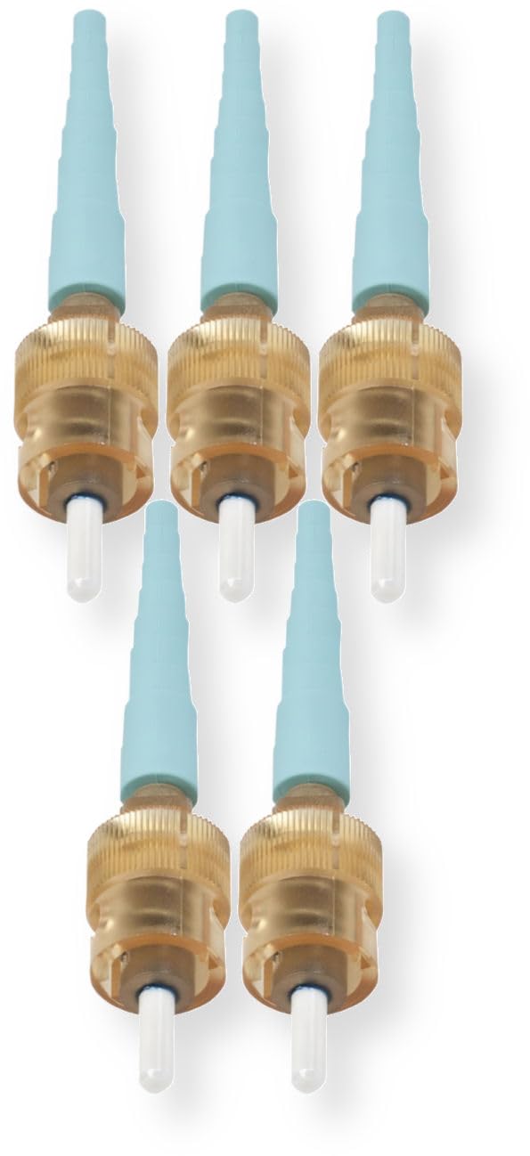 95-050-51-X UniCam ST Compatible Fiber Optic Connector, 50 Micron Multimode OM3 OM4, No Epoxy No Polish, Field Installable, Low Loss