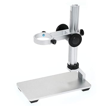 Festnight Microscope Stand G600 Aluminum Alloy Stand Bracket Holder Lifting Support for Digital Microscope USB Microscopes