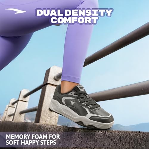 Image of ASIAN Mojo W-03 Women's Stylish Lightweight Sneakers with Memory Foam Cushion | Low-Top Design and All-Day Support for Casual & Active Wear