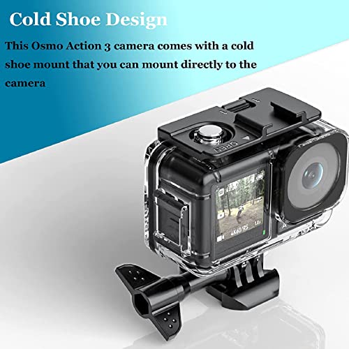 Camera Housing Case for Osmo Action 3, 197ft Underwater Photography Waterproof Housings - Image 2