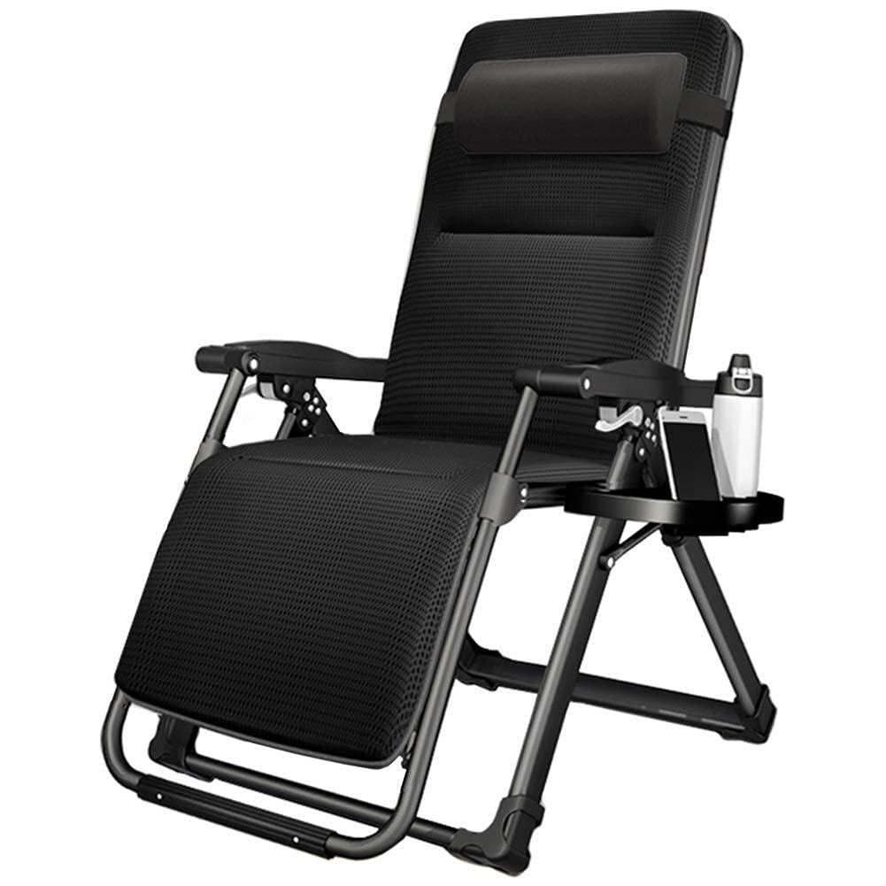 Chaise Longue Pliable Robuste 440 LB Anti Mal de Dos de Jardin