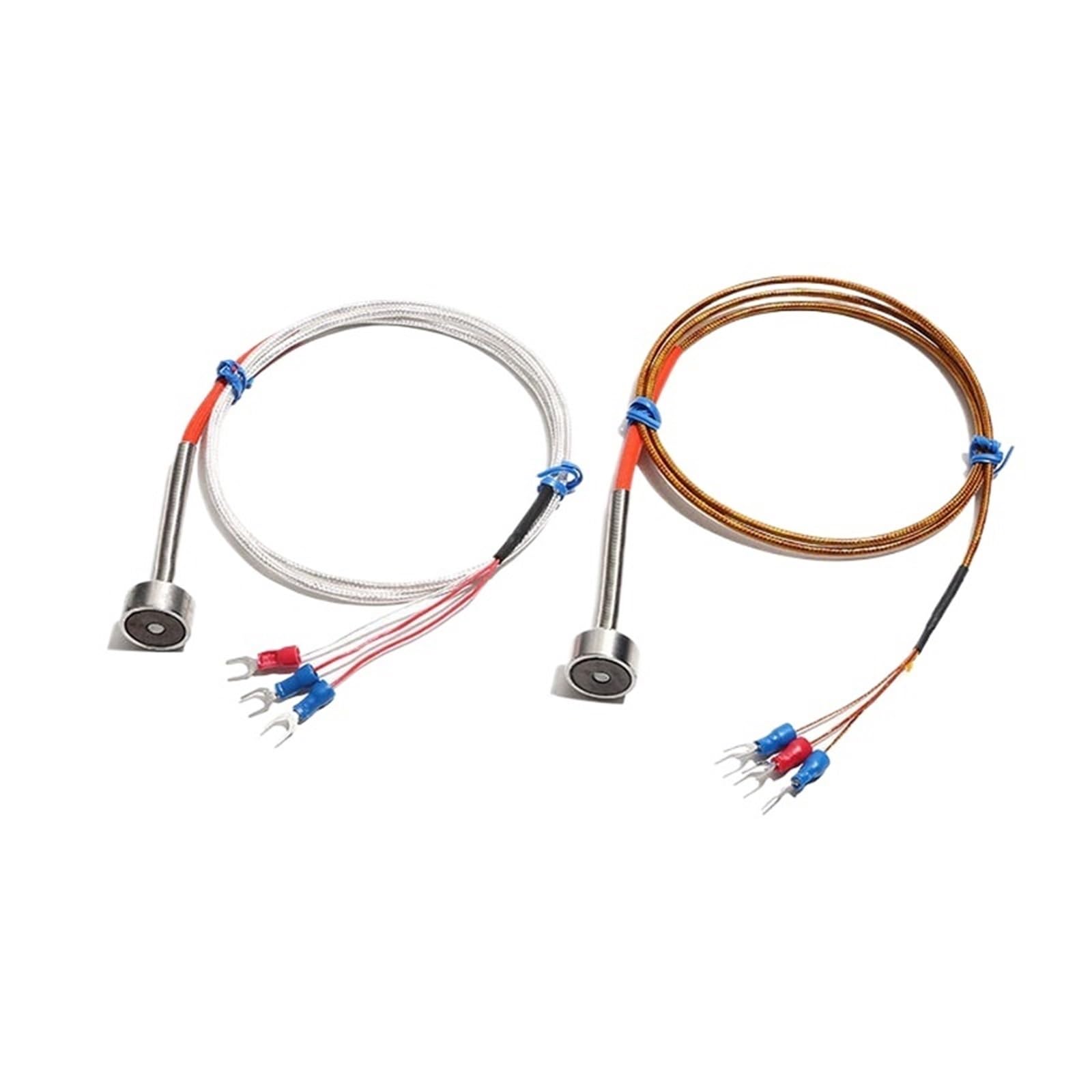 PT100-Temperatursensor, magnetische Halterung, 350 °C hitzebeständig, wasserdichte Konstruktion, 1–10 m langes Anschlusskabel(16,Cable length 5M)