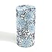 Ryu Mei Edo Sakura Yuzen Japanese Tea Canister | Imported Japanese Tea Storage Tin | 202E01 | Blue Sakura